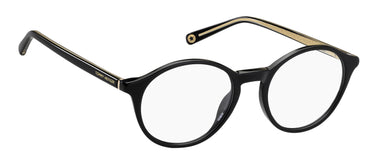 Premium Women Tommy Hilfiger Eyeglasses: TH 1841 - Black - SpecSMART Eye Clinic (Diagonal View)